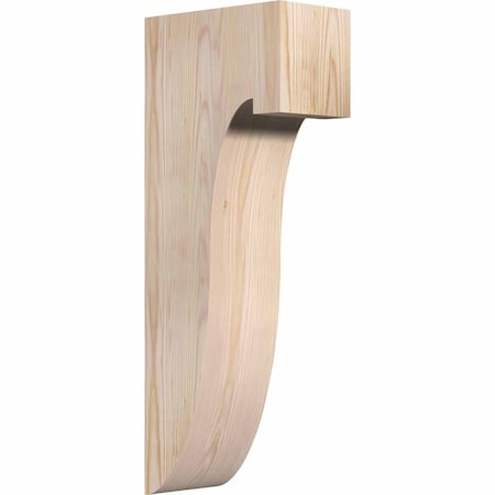 Ekena Millwork Del Monte Smooth Corbel, Douglas Fir, 5 1/2"W x 10"D x 26"H COR06X10X26DEL00SDF